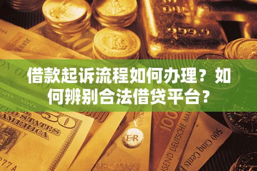 武汉借款起诉流程如何办理？如何辨别合法借贷平台？