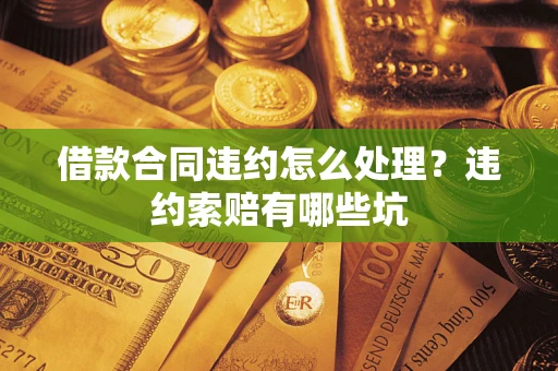 武汉借款合同违约怎么处理？违约索赔有哪些坑