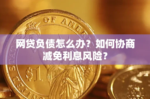 武汉网贷负债怎么办？如何协商减免利息风险？