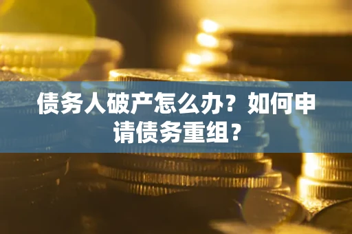 武汉债务人破产怎么办？如何申请债务重组？