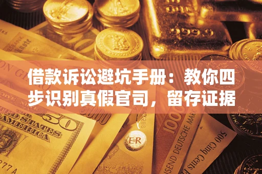 武汉借款诉讼避坑手册：教你四步识别真假官司，留存证据不踩雷