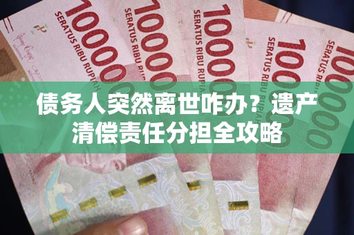 武汉债务人突然离世咋办？遗产清偿责任分担全攻略
