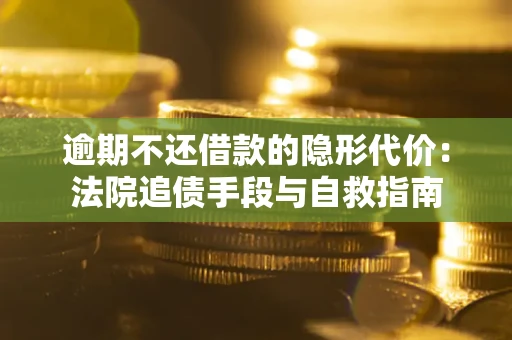 武汉逾期不还借款的隐形代价：法院追债手段与自救指南