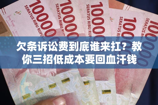武汉欠条诉讼费到底谁来扛？教你三招低成本要回血汗钱